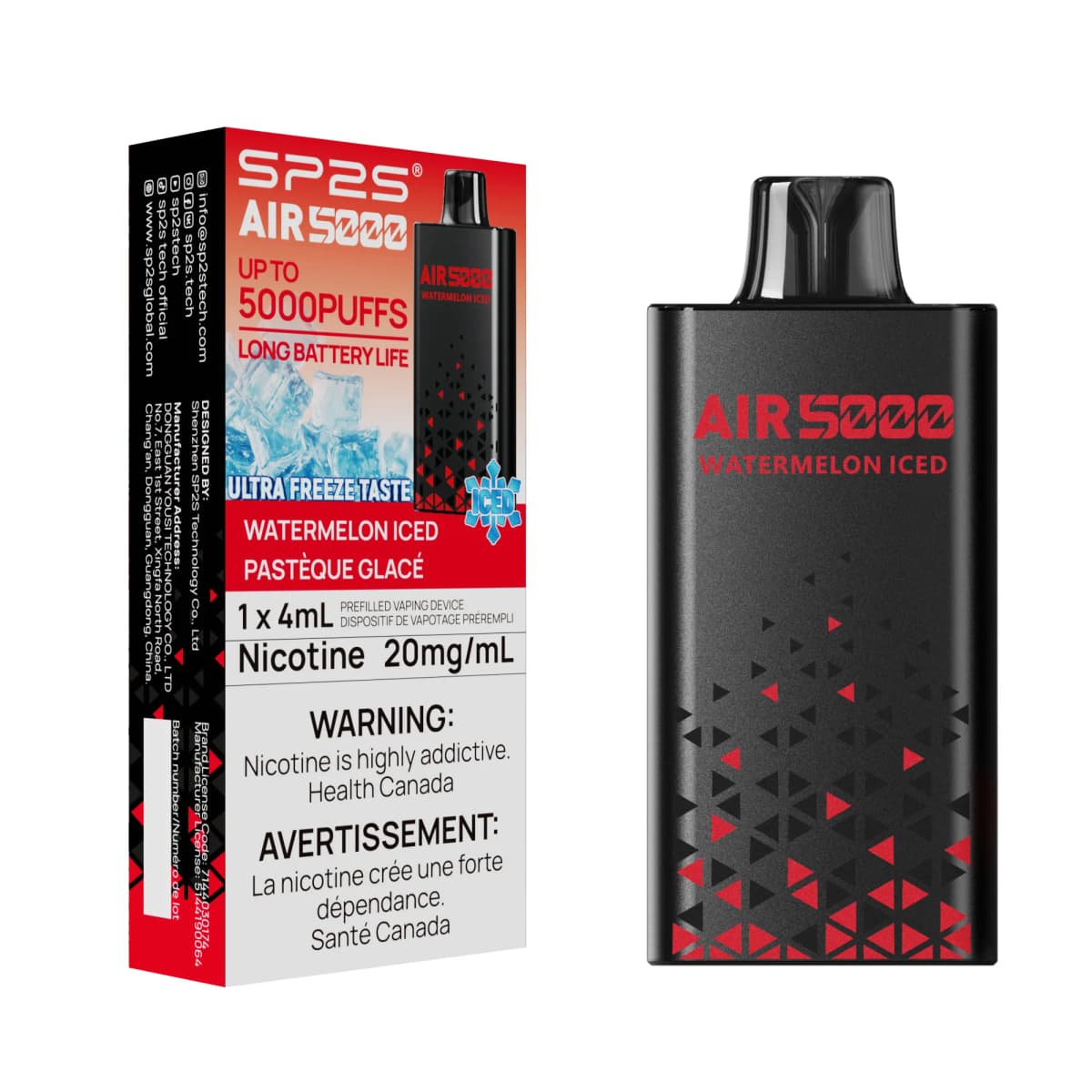 SP2S Air 5000 Review: All 12 Flavors Ranked by a Real User